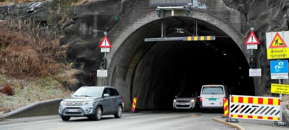 Flekkerøytunnelen får kontinuerlig kolonnekjøring kommende uke.
