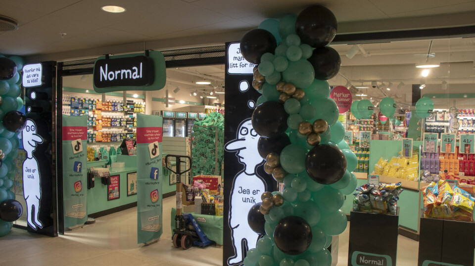 Butikken Normal er en av de nye butikkene i Tangvall Arena trinn I. Butikken Normal er en av de nye butikkene i Tangvall Arena trinn I.