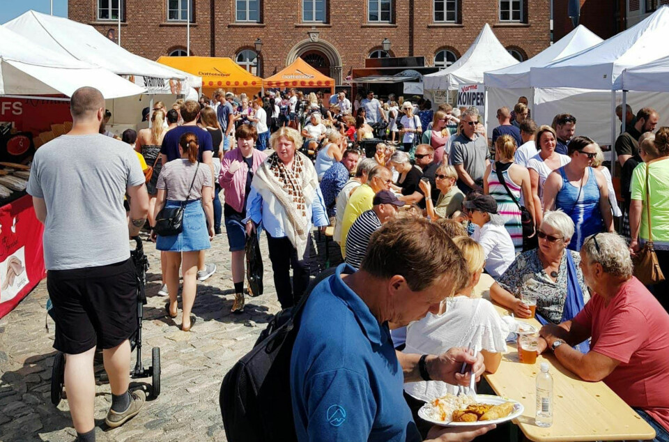 Bildet er fra Sørlandets matfestival i Kristiansand hvor 17.000 publikummere møttes til festival i fjor.