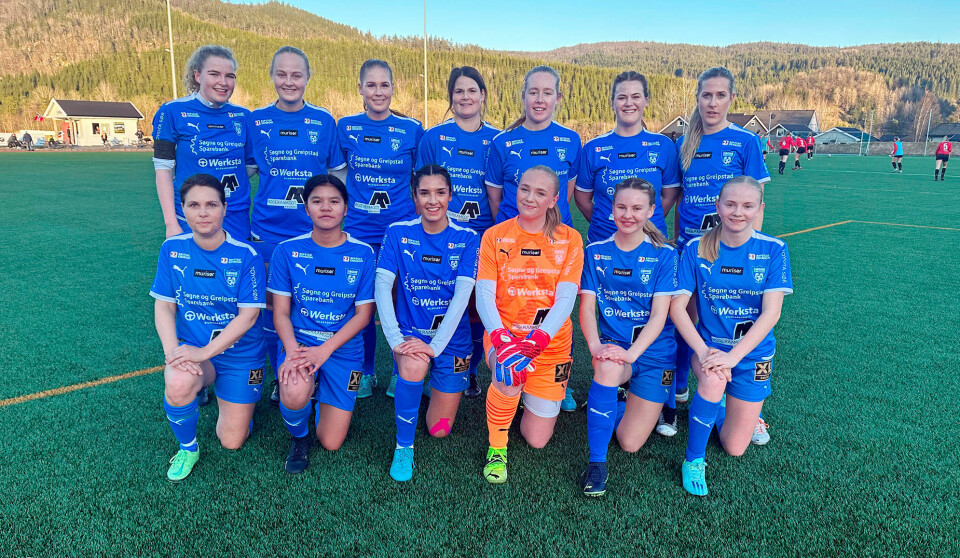 Tap i 2. seriekamp for Søgne Fk damer