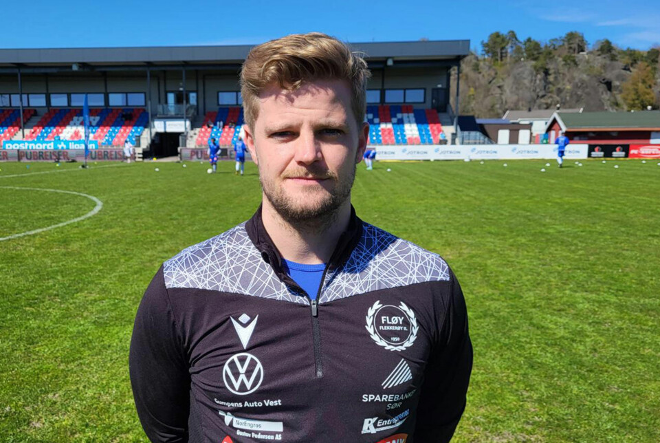 Fløy-trener Marius Kjørvik Johansen er på plass i Larvik og venter spent før kampen mot bunnlaget Fram Larvik.