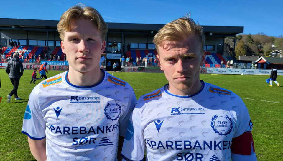 Aksel Koster og Jone Kleppa. Aksel Koster og Jone Kleppa.