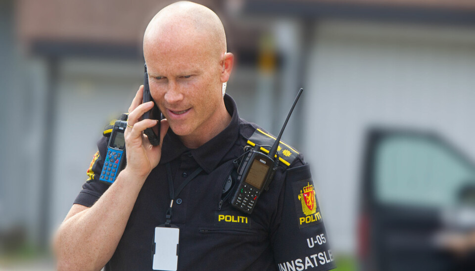 Innsatsleder Stian Pauschert.