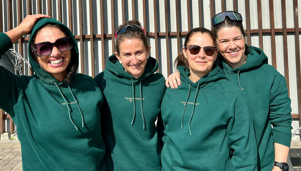 Fra venstre: Ninette Berg, Hanne Cathrine Bakkevold, Gina-Merethe Mykjåland Borø og Ane Ek.
