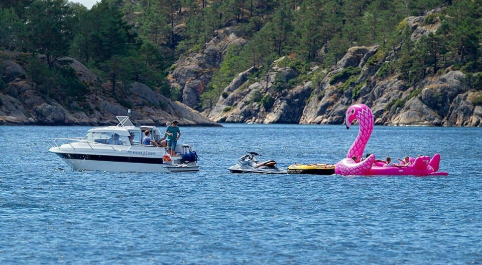 I dagene som kommer er det bare å få blåst opp badeanda og komme seg ut. Det blir varmt hele neste uke.