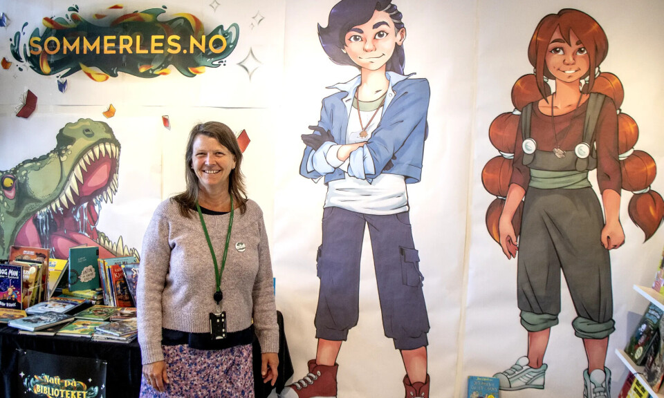 Bibliotekar Marian Børnes er lokal koordinator for Sommerles 2023.
