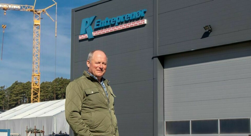 Ralf Georg Olsen er daglig leder i PK Entreprenør.