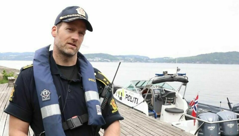 Koordinator for sjøtjenesten i Agder politidistrikt, Magnus von Porat Fiane.