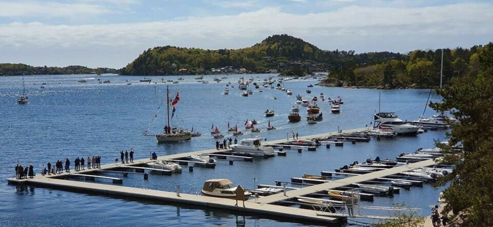 Sjøspeidergruppa i Søgne arrangerer båtparade fra Trysnes Brygge til et ukjent sted i Søgne-skjærgården fredag ettermiddag.