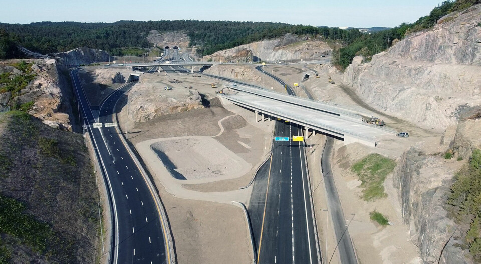 Trafikkmaskinen på E39 Grauthelleren åpnet natt til lørdag.
