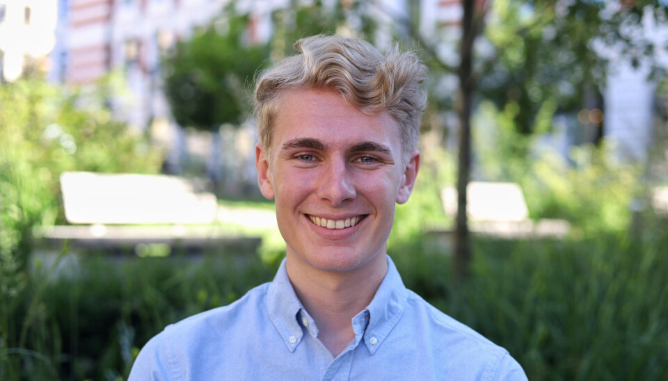 Nicolai Østeby, 3. kandidat for Kristiansand Høyre. Nicolai Østeby, 3. kandidat for Kristiansand Høyre.