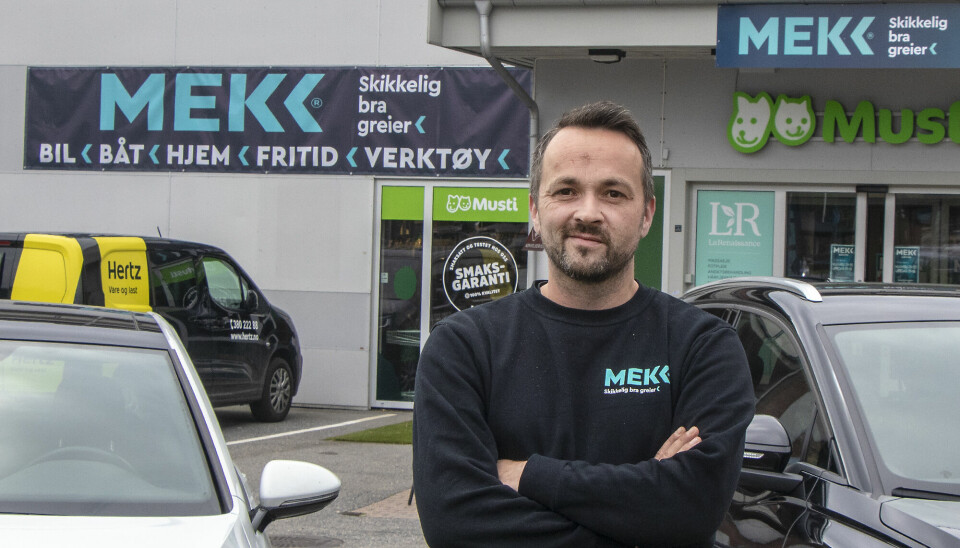 – Vi har blitt mer synlige, og det har vært nyttig, sier Morten Bør ved Mekk-butikken i Søgne.