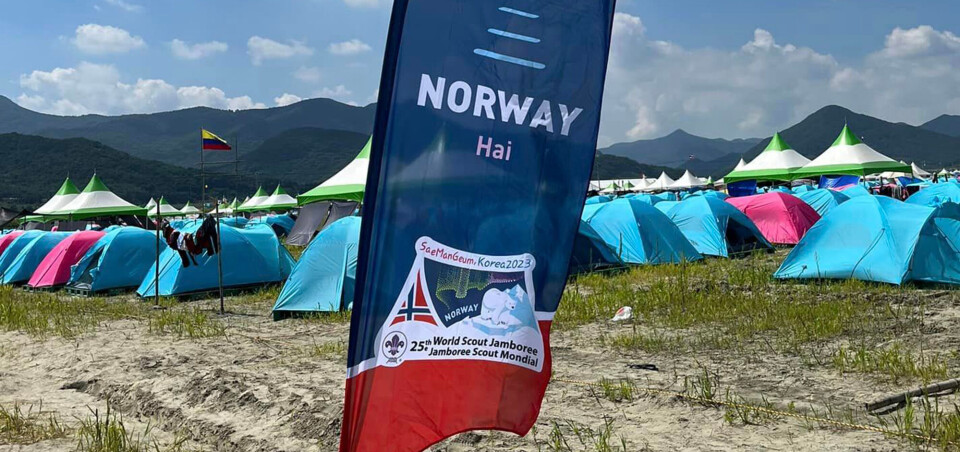 Verdensleiren for speidere i Sør-Korea evakueres på grunn av varsler om tyfon.