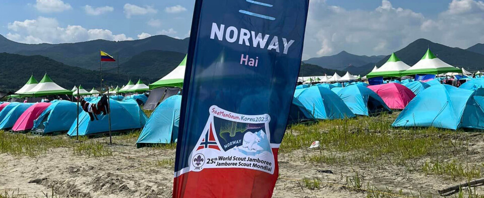 Speiderne har flyttet på hotell