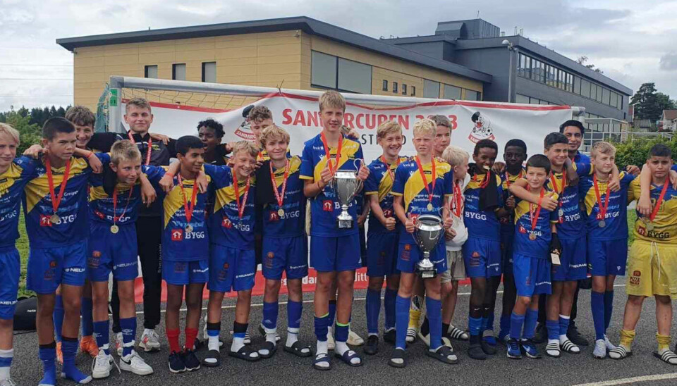 Greipstad fotballs gutter 14. Greipstad fotballs gutter 14.