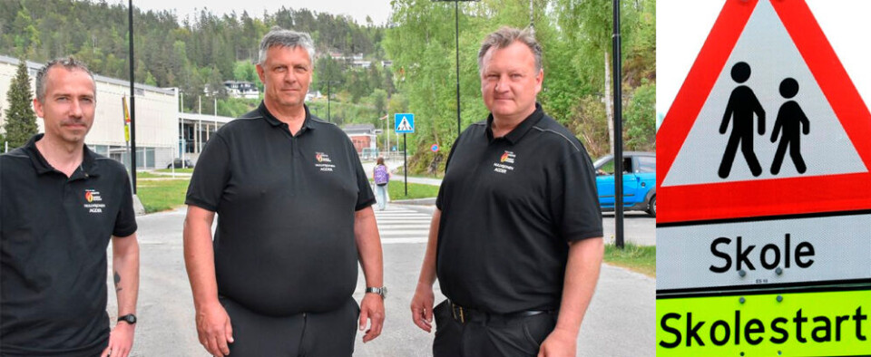 F.v.: Bjørn Ivar Birkeland, Nullvisjonen Lindesnes, Tom Erik Dønnestad, Nullvisjonen Kristiansand og Ronni Ellefsen i Nullvisjonen Lister.