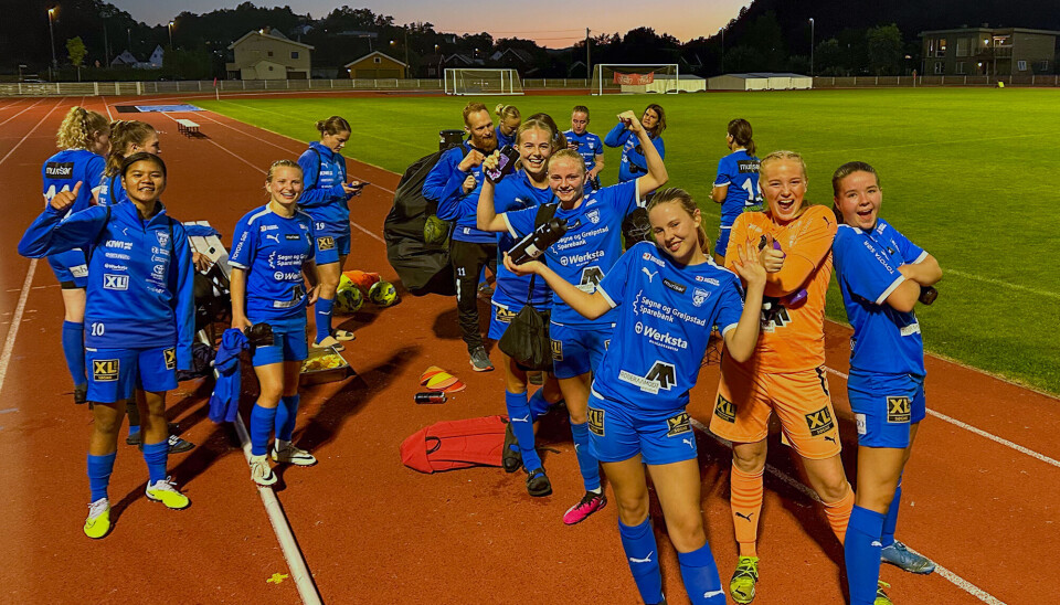 Damelaget med første seier på hjemmebane