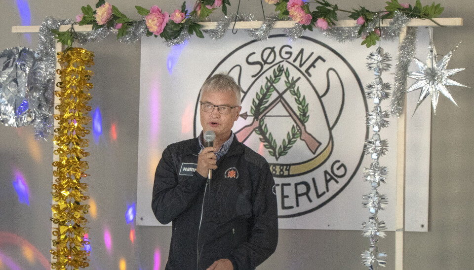 Generalsekretær i Det frivillige Skyttervesen (DFS) Jarle Tvinnereim. Generalsekretær i Det frivillige Skyttervesen (DFS) Jarle Tvinnereim.