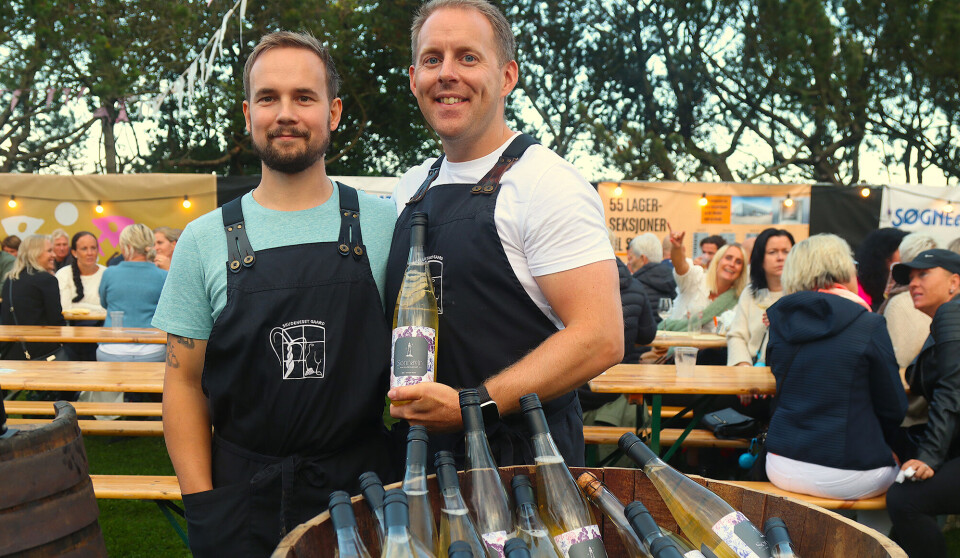 Drikke fra Skudeneset gaard.