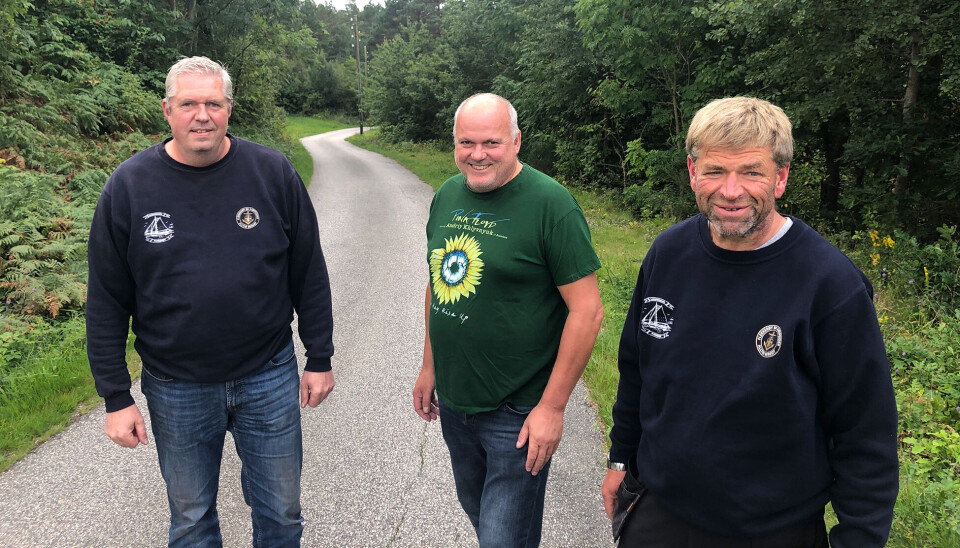 Det er Flekkerøy Vel som står som arrangør av søndagens Olabil-løp søndag. Her representert ved Lennart Magnussen (t.v.), Frode Andersen og Roger Pettersen. Det er Flekkerøy Vel som står som arrangør av søndagens Olabil-løp søndag. Her representert ved Lennart Magnussen (t.v.), Frode Andersen og Roger Pettersen.