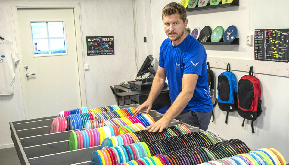 Sist helg tok Kjell Klungland gull i NM discgolf i Sandefjord.
