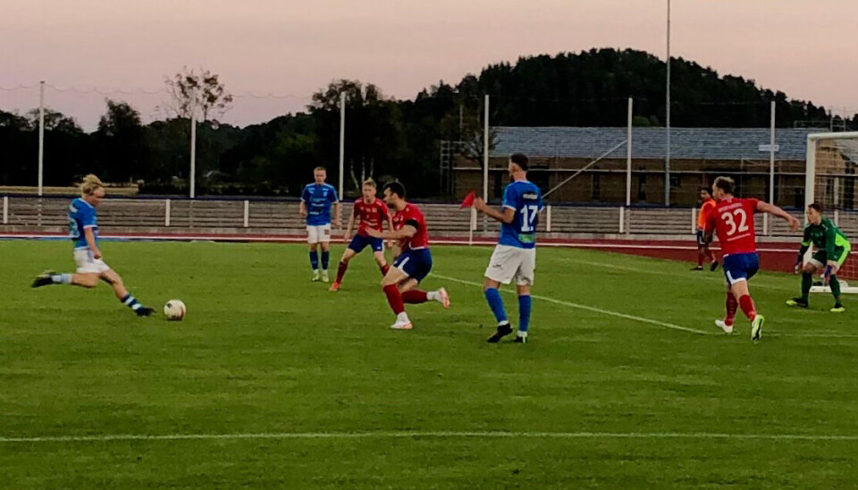 Kevin Johansen skjøt både titt og ofte uten suksess.