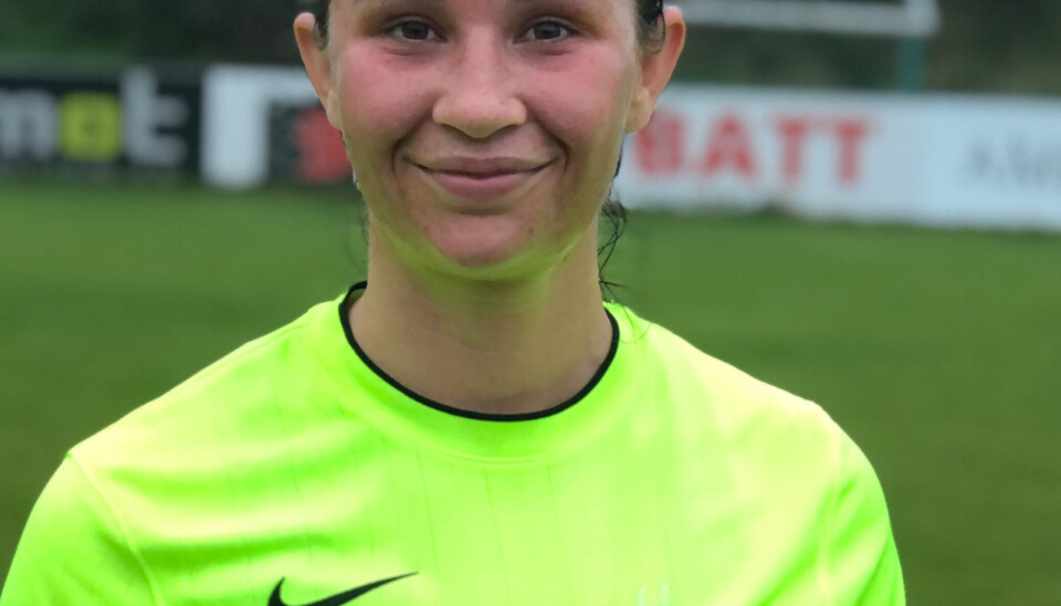 Ungjenta Melissa Holen fra Nodeland imponerte med meget god dømming. Ungjenta Melissa Holen fra Nodeland imponerte med meget god dømming.