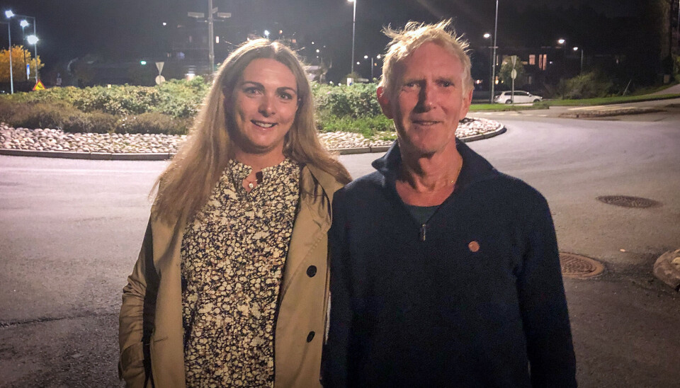 Inger Gundersen og Baard Johannessen. Inger Gundersen og Baard Johannessen.
