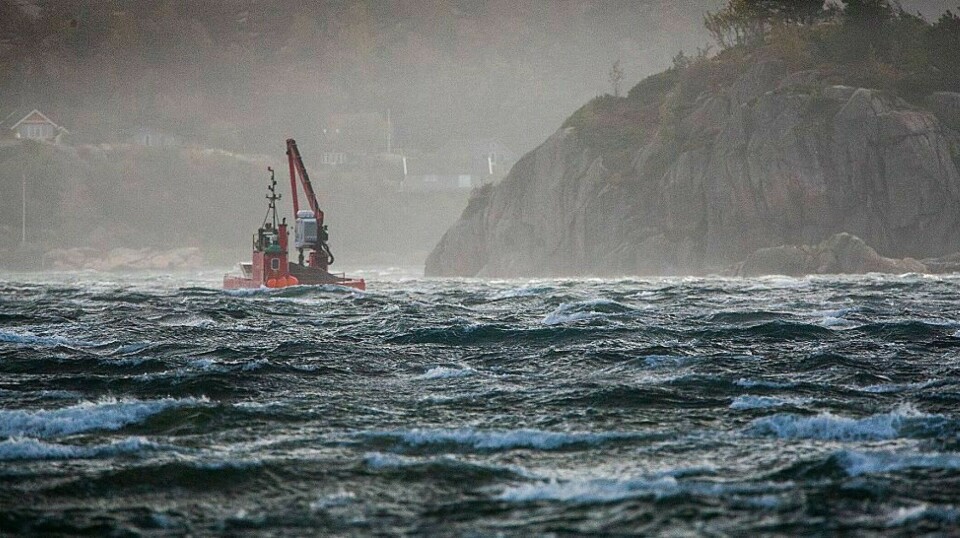 – Et ordentlig ruskevær på vei