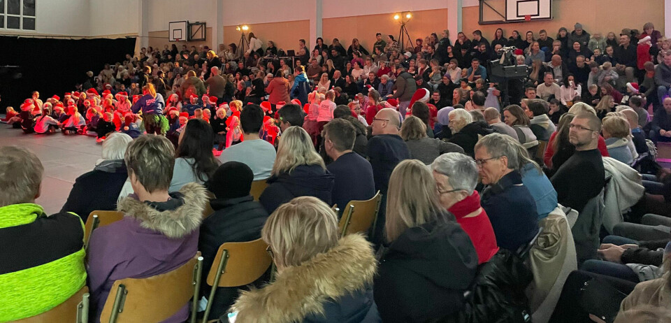 Søgne Danseklubbs juleoppvisning 2023 ble fremført for to fulle hus i Lundehallen.
