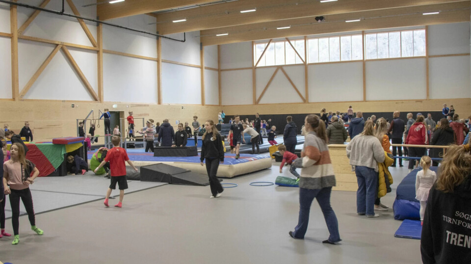 Tangvallhallen er stengt til og med søndag.