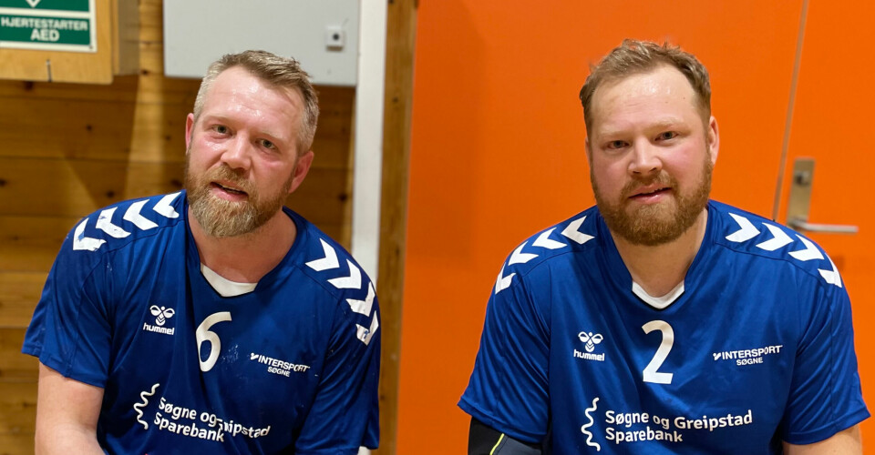 Misfornøyde veteraner: Veteran-fetterne Morten Lossius til venstre og Arne Thomas Nygård var ikke fornøyd med verken egen innsats eller kamputfallet.