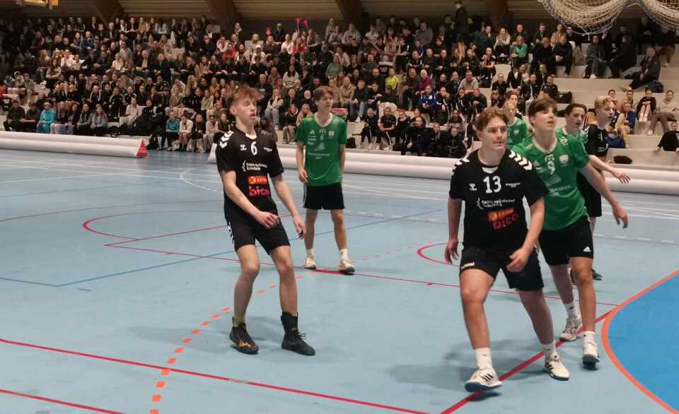 Søgne-guttene spilte for en nærmest fullsatt Gimlehall.