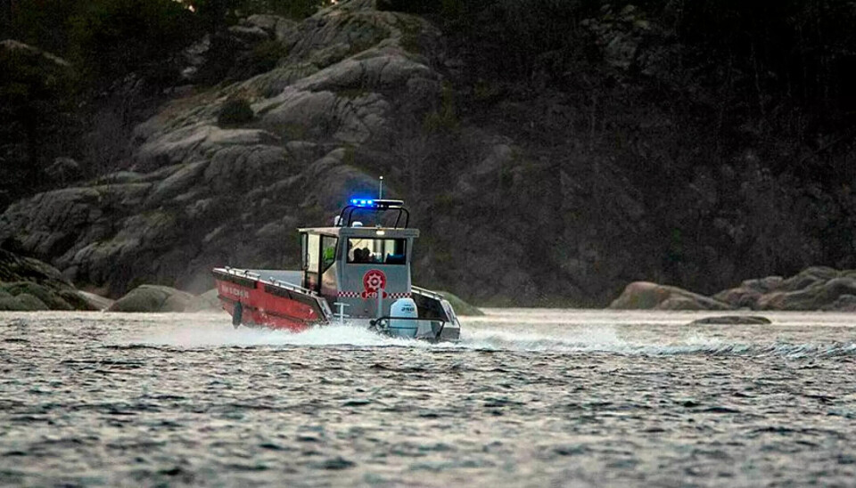 Brannbåten Ny-Hellesund i Søgne.