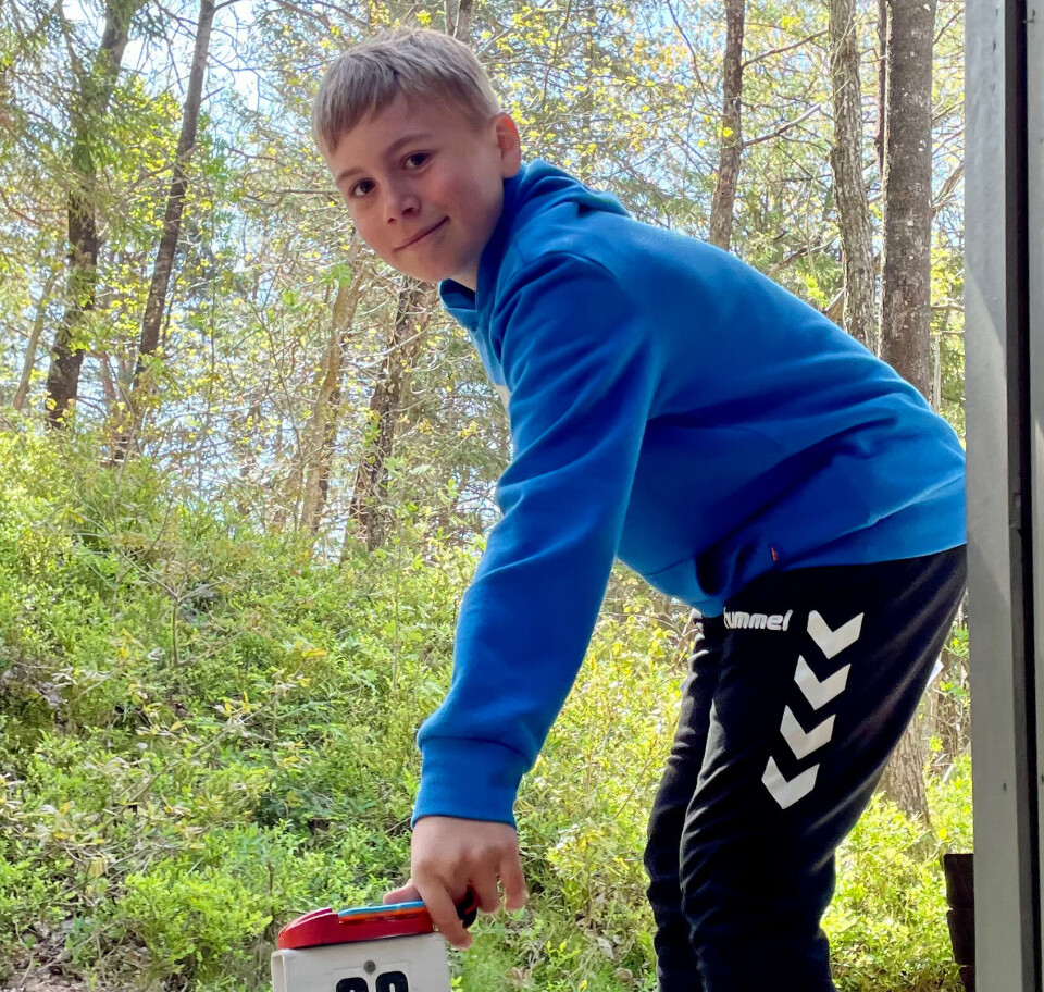 Korrekt stempling på første post.