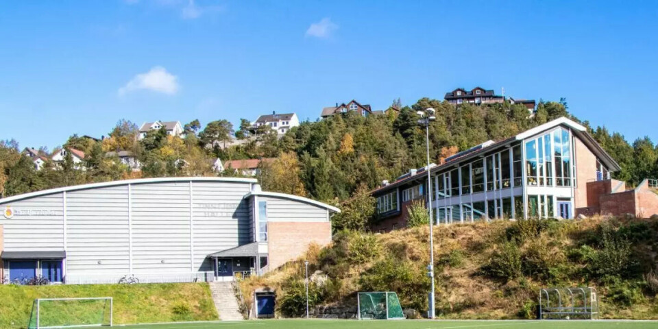 Tinntjønn skole i Søgne er en av skolene som kan bli lagt ned,