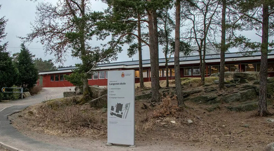 Også skolen på Langenes kan bli lagt ned.