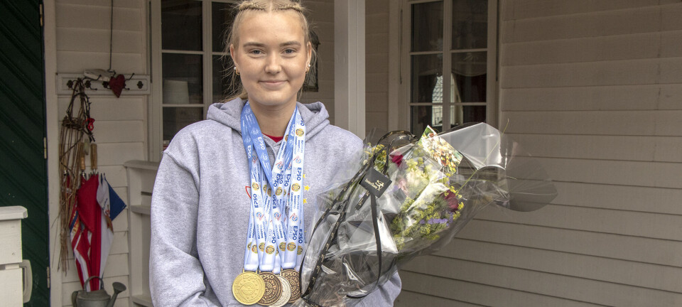 To sølvmedaljer til Caroline i VM