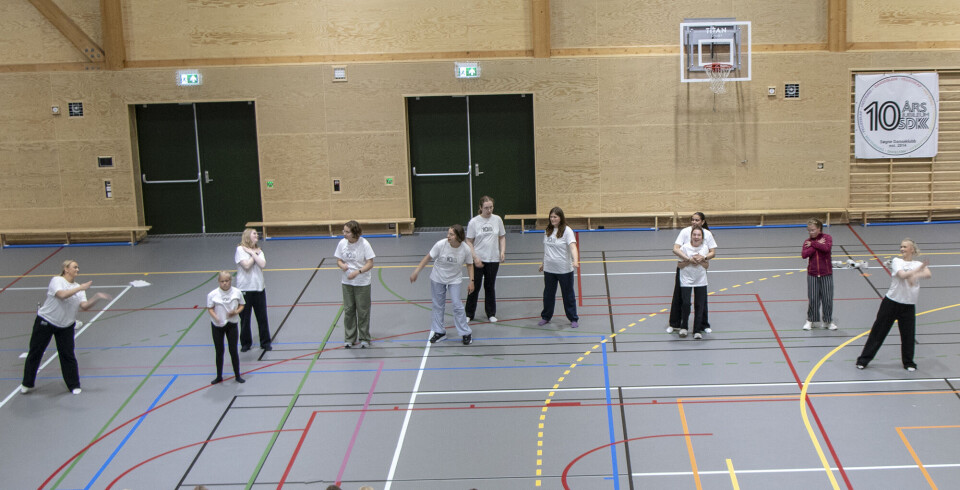 «Prinsessene» i Søgne danseklubb.