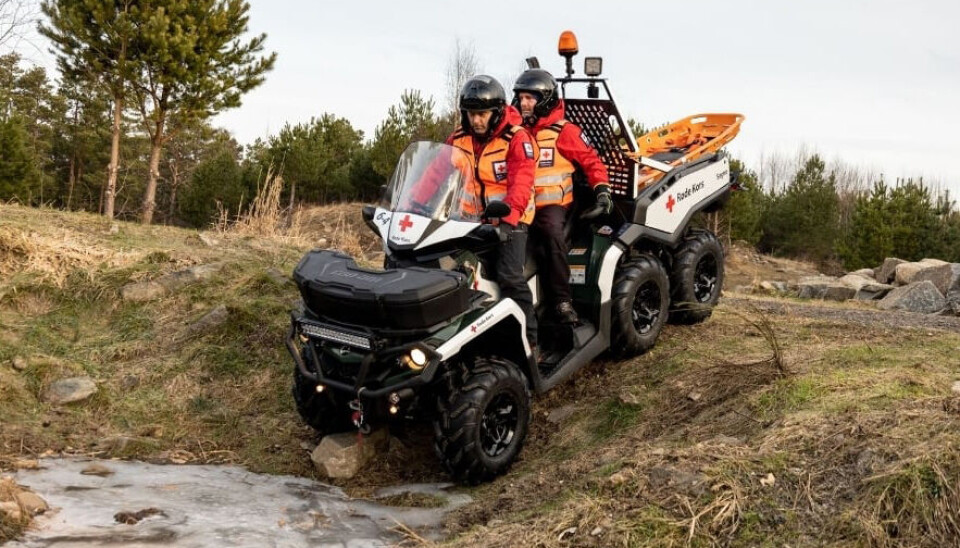 ATV i terrenget.