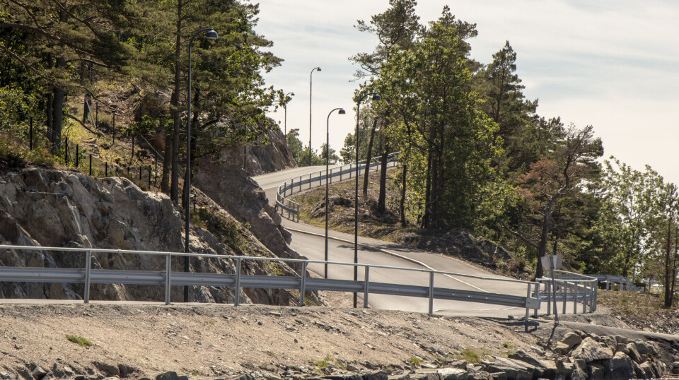 Oppgradering av vei med belysning og gang- og sykkelvei har vært et rekkefølgekrav knyttet til ny båthavn.