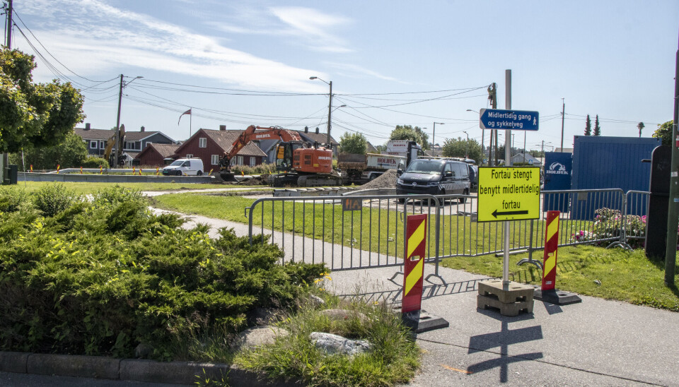 Deler av dagens gang- og sykkelvei stenges, og myke trafikanter må følge oppmerket vei i byggeperioden.
