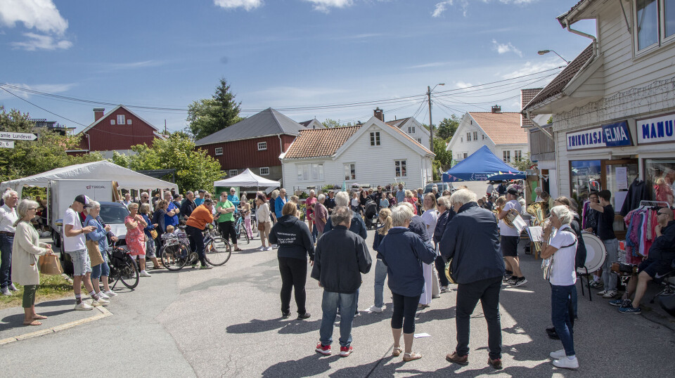 Sommermarked på Lunde 2024.