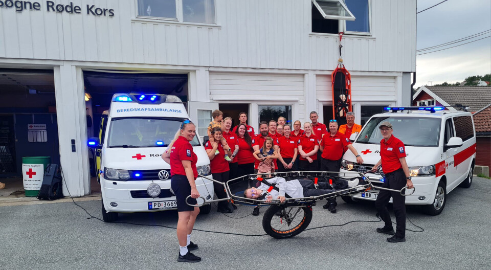 – Lyst til å møte Røde Kors på Tangvall dagen?