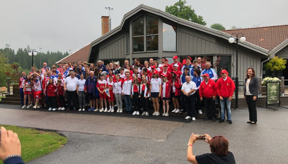 Deltakerne i VM i Sverige sist uke og helg.