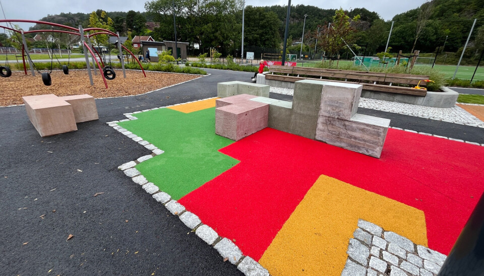 Tetris blokkene på plass