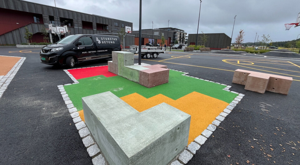 Tetris blokkene på plass