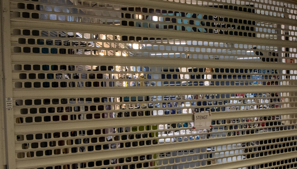 Butikken Mekk Søgne er stengt etter konkurs.