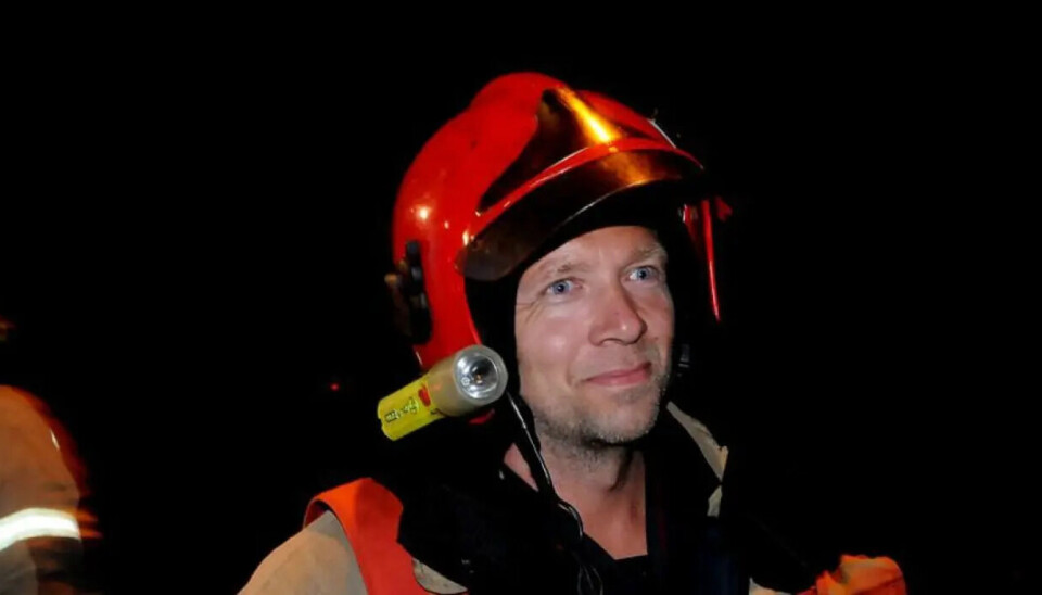 Stasjonssjef ved KBR stasjon Søgne, Jarle Danielsen.