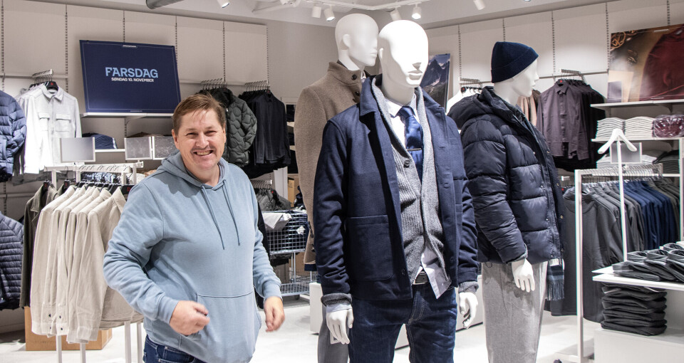 Regionsjef i kjeden Dressmann, Christian Knutsen